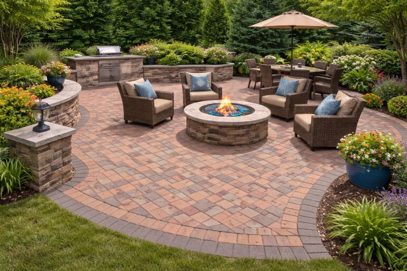 Brick Driveway Installation in Framingham, MA